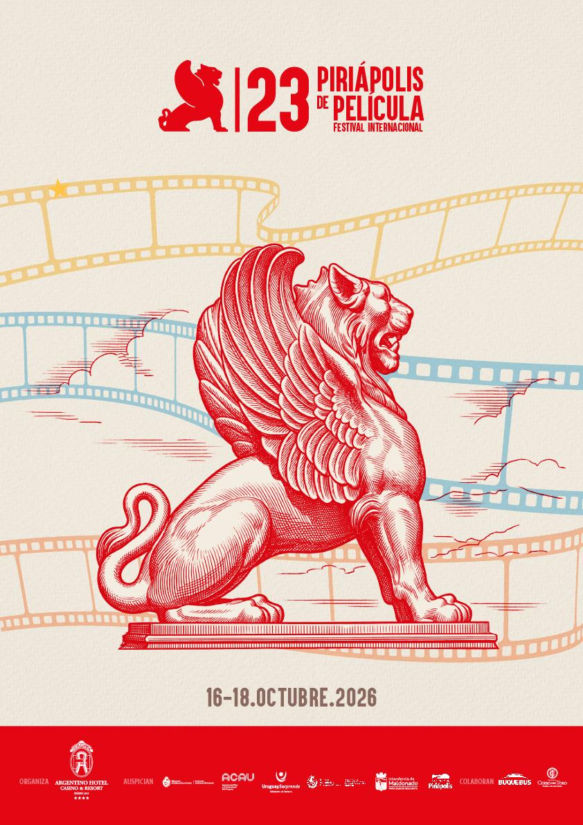 Afiche 23° Piriápolis de Película 2026 - Festival Internacional Afiche 23° Piriápolis de Película 2026